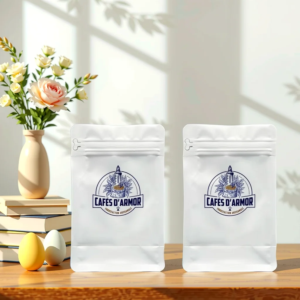 Coffee bags block bottom